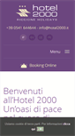 Mobile Screenshot of hotel2000.it